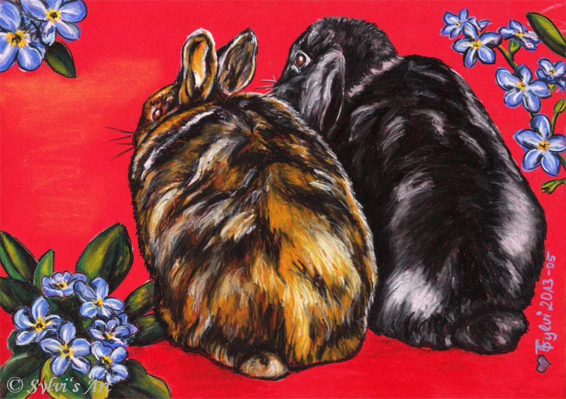 Bunnies in Love: Fritzi und Paulinchen