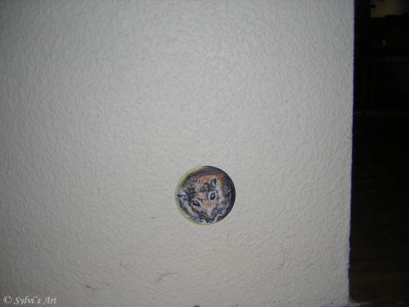 Maus in der Wand